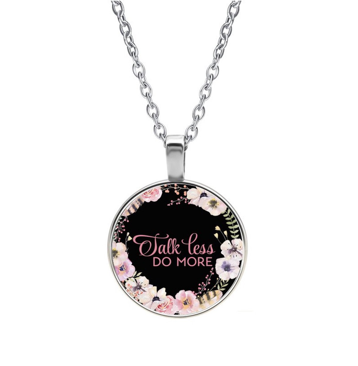 Ketting Glas - Talk Less Do More