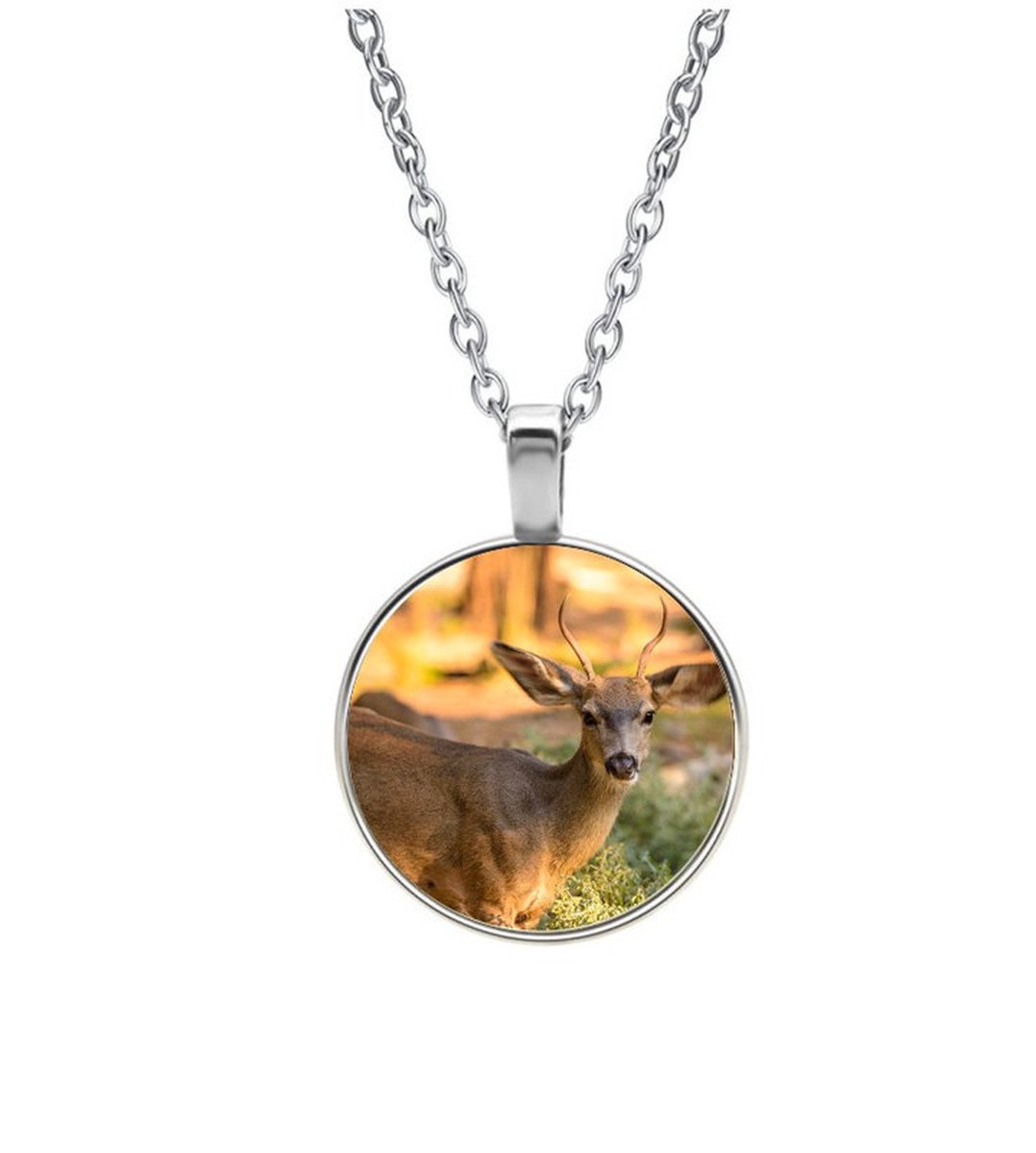 Ketting Glas - Hert
