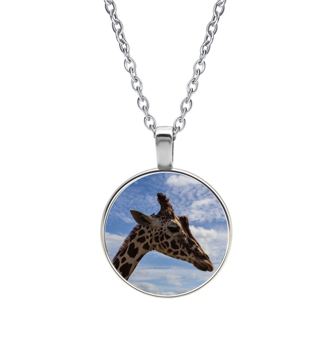 Ketting Glas - Giraffe