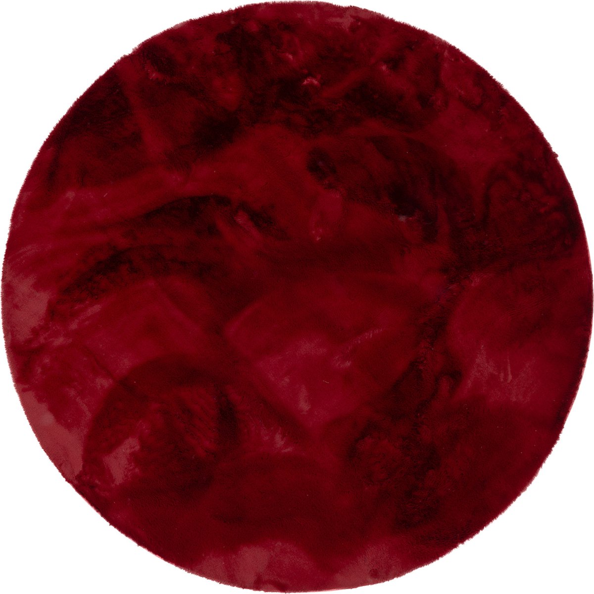 Pergamon Luxe Super Zachte Bont Vloerkleed Tapijt Plush Rond