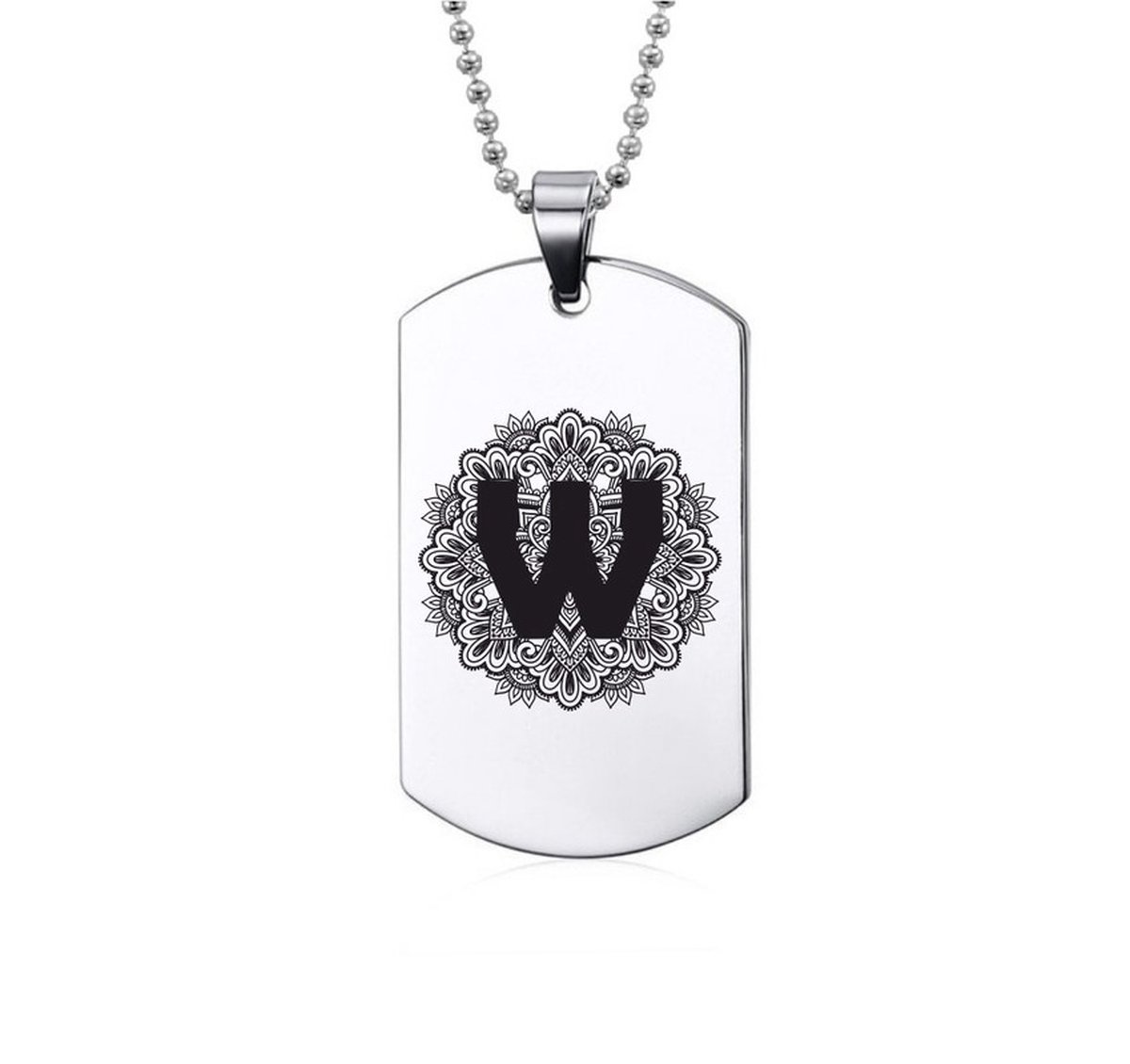 Ketting RVS - W Mandala