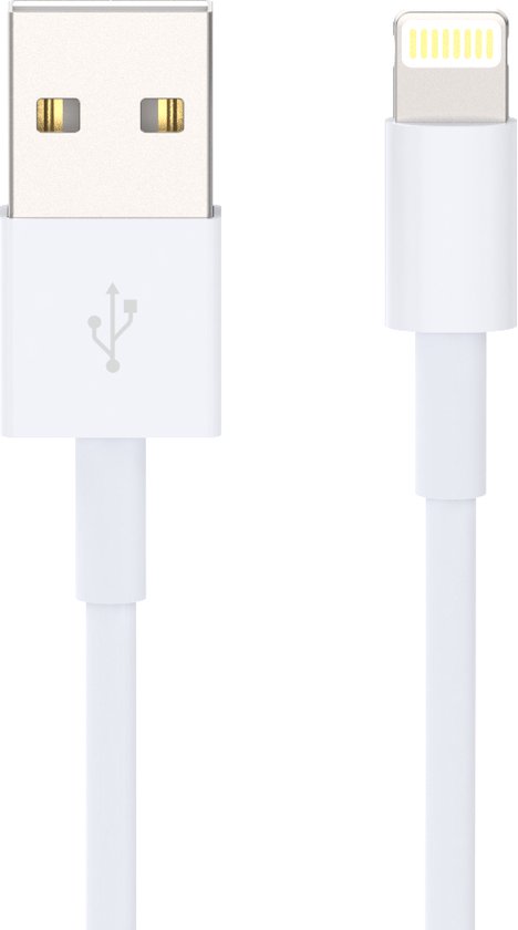 iPhone oplader kabel geschikt voor Apple iPhone 5,6,7,8,X,XS,XR,11,12,13,14,Mini,Pro...  | bol
