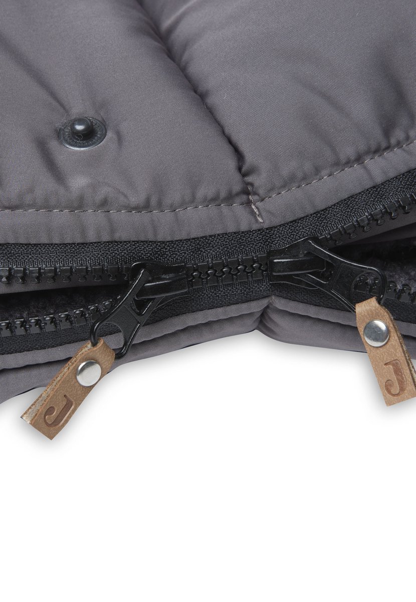 Jollein Voetenzak Buggy & Kinderwagen - Puffed Grey - Waterafstotend – foto 2