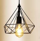 Hanglamp Industrieel Plafondlamp Industriele Hanglamp Eetkamer - Plafondlamp Zwart Retro Anna