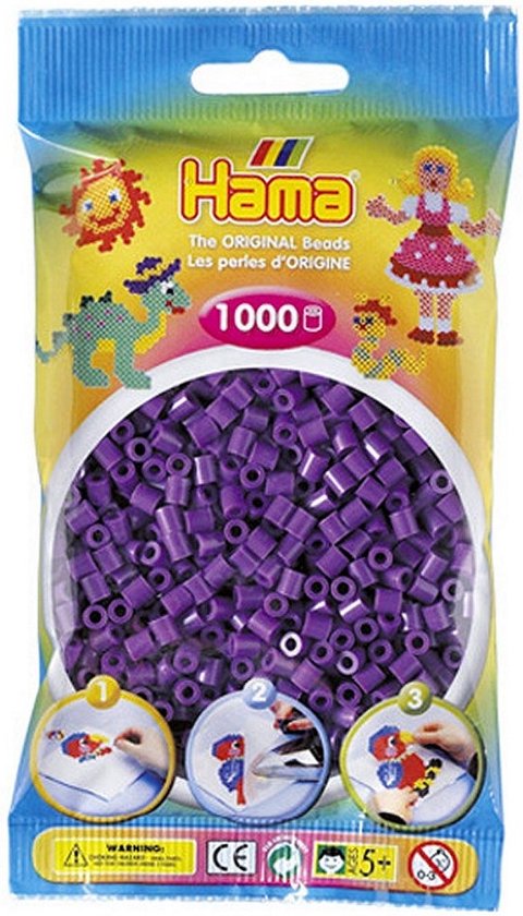 Hama Strijkkralen Chocoladebruin – 1000 Cuentas De Fusión De Color Marrón Chocolate – Ideal Para Manualidades Y Proyectos Creativos