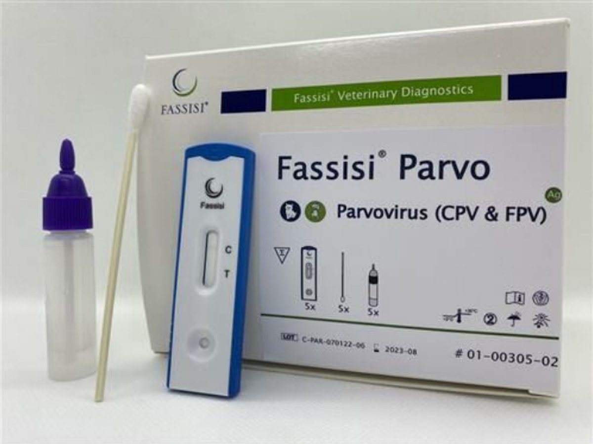 Fassisi ParVo Zelftest Hond & Kat (Ontlasting)