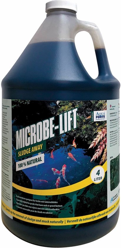 Microbe-Lift Sludge Away (Slib opruiming) 4 Ltr. - Microbe-Lift