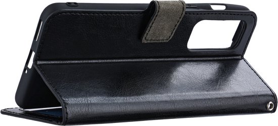 Oppo A77 Bookcase Zwart - étui portefeuille - ZT Accessoires