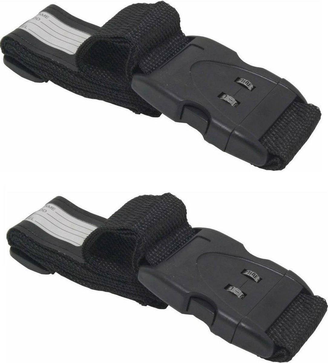 Sangles De Bagages élastiques Plates Et Résistantes - Pour Attache Cargo, Remorque Ou Toit