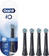 Oral-B iO Ultimate Clean Têtes de brosse 4 pièces Zwart