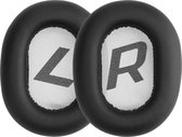 kwmobile 2x oorkussens geschikt voor Plantronics BackBeat PRO 2 - Earpads voor koptelefoon in zwart / wit
