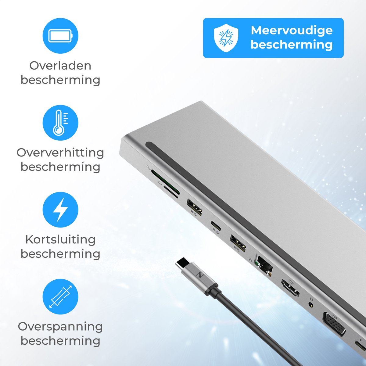 Nuvance 11-in-1 USB-C Hub thumbnail 3