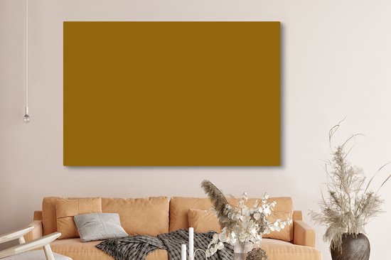 Toile Peinture Or - Luxe - Intérieur - 180x120 cm - Décoration murale XXL