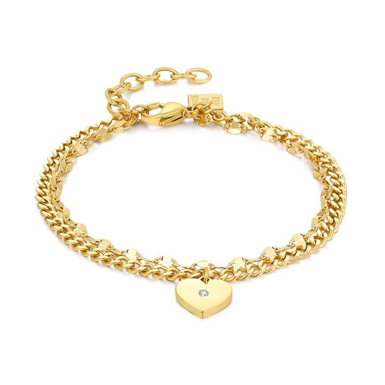 Hart Ketting met Rode Hart Hanger