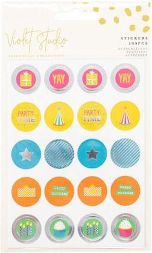 Sticker Studio Mini Violet Studio - Mini Stickers - Party | bol