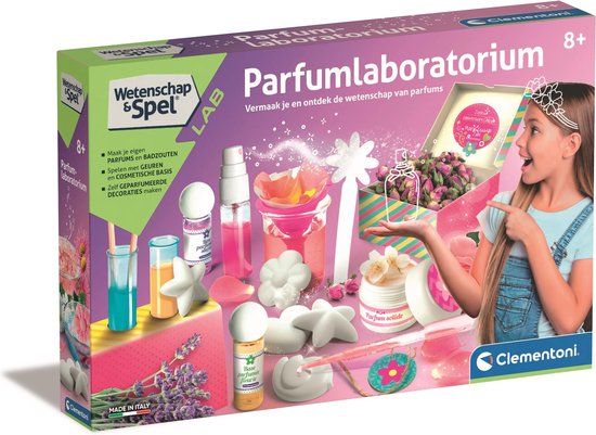 Clementoni Wetenschap en Spel - Parfumlaboratorium - Experimenteerdoos -  Kinderparfum... | bol.com