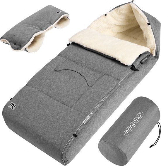 Voetenzak voor kinderwagen, voetenzak voor de winter, uitbreidbare