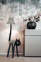 Happy Lamps - Lampen - lamp - kinderkamer - Hand gemaakt - Luna De pluizige kat