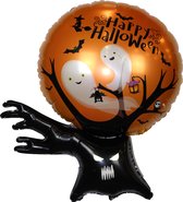Halloween Versiering Halloween Decoratie Helium Ballonnen Boom Halloween Ballon Incl. Rietje – 1 Stuk XL Formaat
