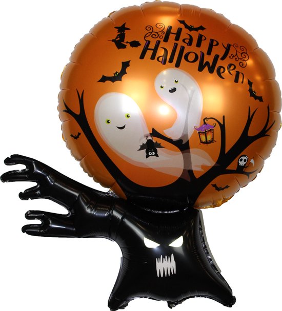 Halloween helium ballon incl. rietje – XL formaat
