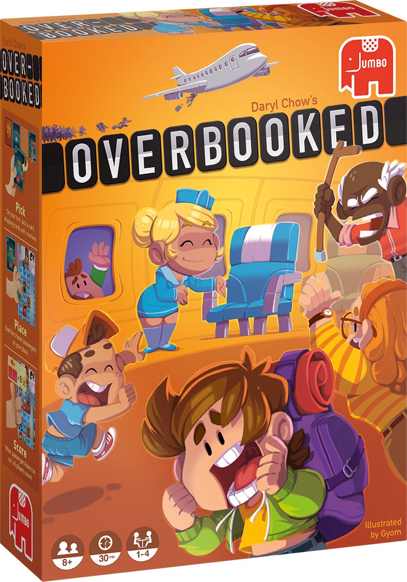 Jumbo Gezelschapsspel Overbooked