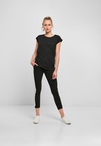 T-shirt zwart biologisch katoen dames - Build Your Brand - M