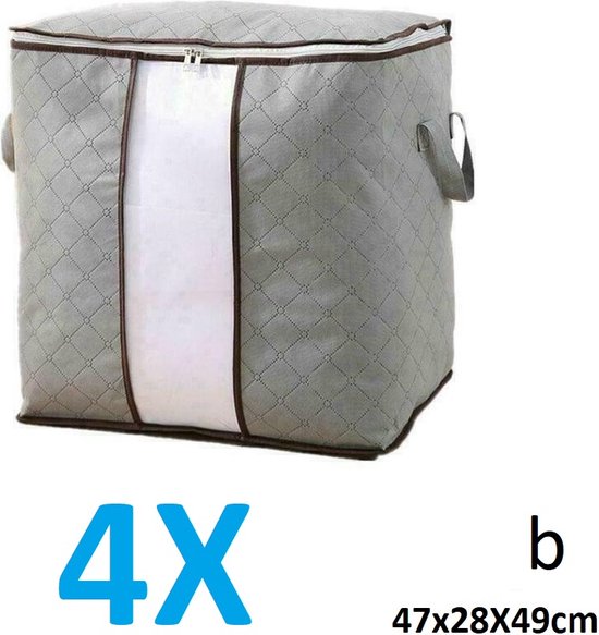 BigPonPon 3-pack opvouwbare beddengoedset, organizers en