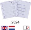 Kalpa 6207-24 A5 Organizer Agenda Vulling NL en EN 2024