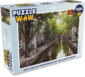 Puzzel Rust aan de Prinsengracht van Amsterdam - Legpuzzel - Puzzel 500 stukjes