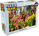 Puzzel Bloemen - Regenboog - Bos - Seizoenen - Legpuzzel - Puzzel 1000 stukjes volwassenen