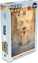 Puzzel Ramses II-standbeeld bij Aboe Simbel Egypte - Legpuzzel - Puzzel 1000 stukjes volwassenen