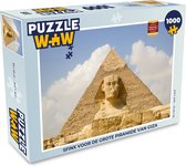 Puzzel Sfinx voor de grote piramide van Giza - Legpuzzel - Puzzel 1000 stukjes volwassenen