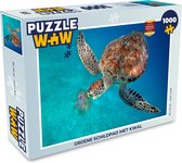 WoW puzzel schildpad met kwal