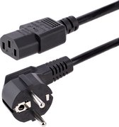 StarTech.com Cordon d'Alimentation PC de 3m - Câble Alimentation, 18AWG, 10A 250V - Cordon d'Alimentation pour Ordinateur Schuko CEE 7/7 à IEC 60320 C13 - Câble TV/moniteur (713E-3M-POWER-CORD)