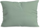 Zelesta Special Mousseline Kussensloop Set Van 2 - Eucalyptusgroen 60x70cm