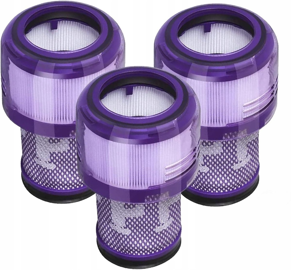 AreoSe - HEPA-filter voor Dyson V12 Detect Slim Absolute - 3 stuks