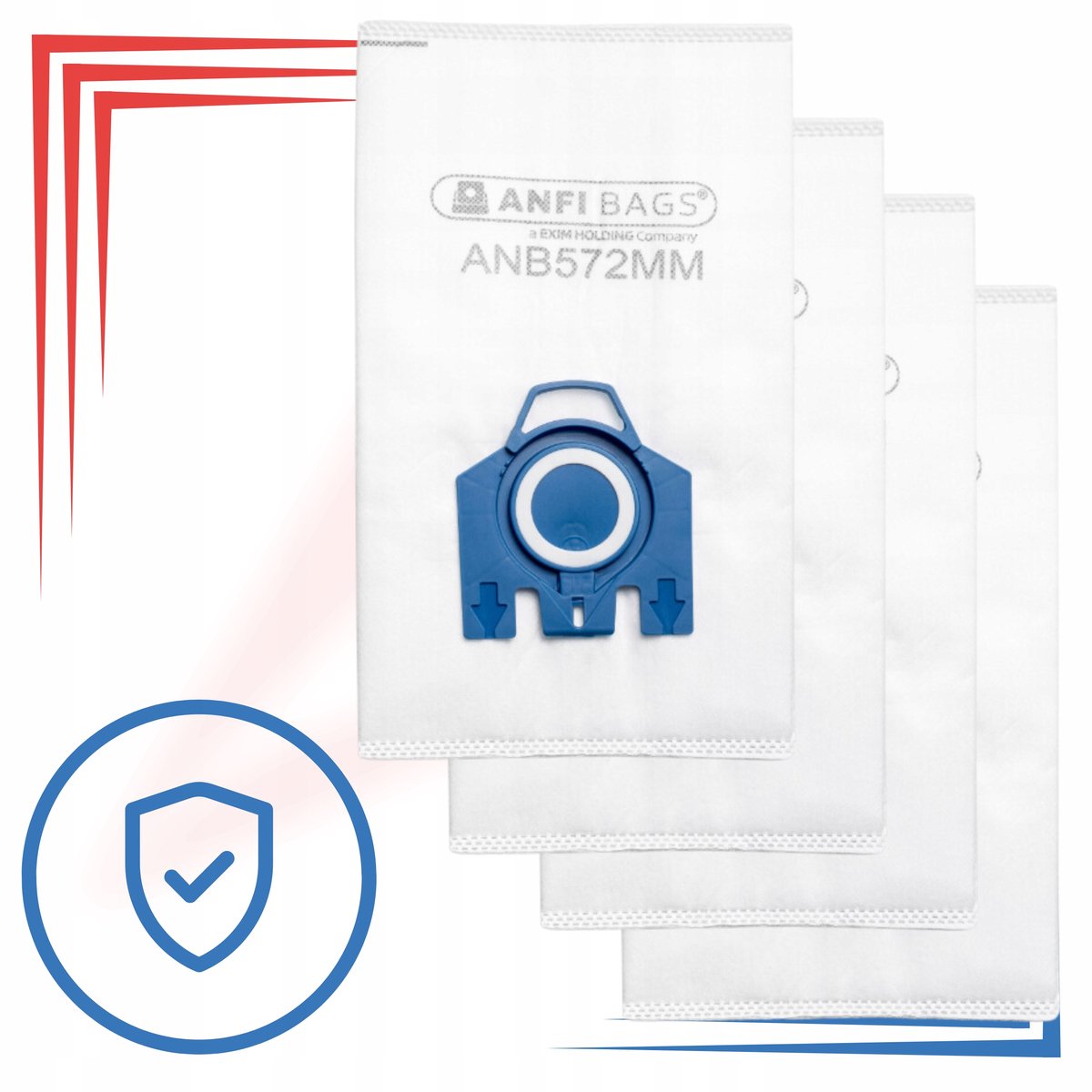 AreoSe - Stofzuigerzakken en filters voor MIELE C3 C2 - 4 zakken + 3 filters