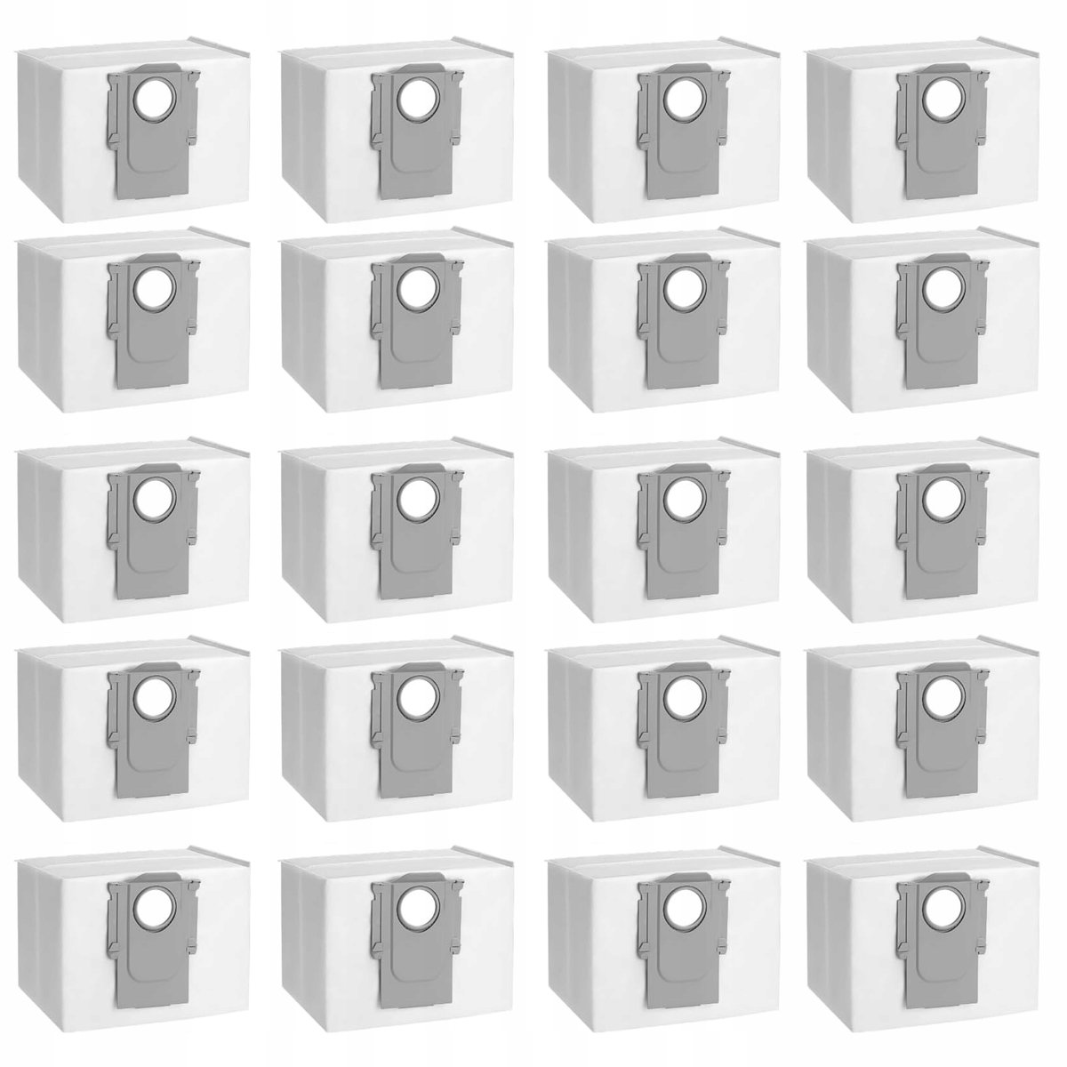 AreoSe - Stofzuigerzakken voor ROBOROCK S7 MaxV Ultra/Q7/Q7+/S8+/S8 Pro Ultra - 20 stuks