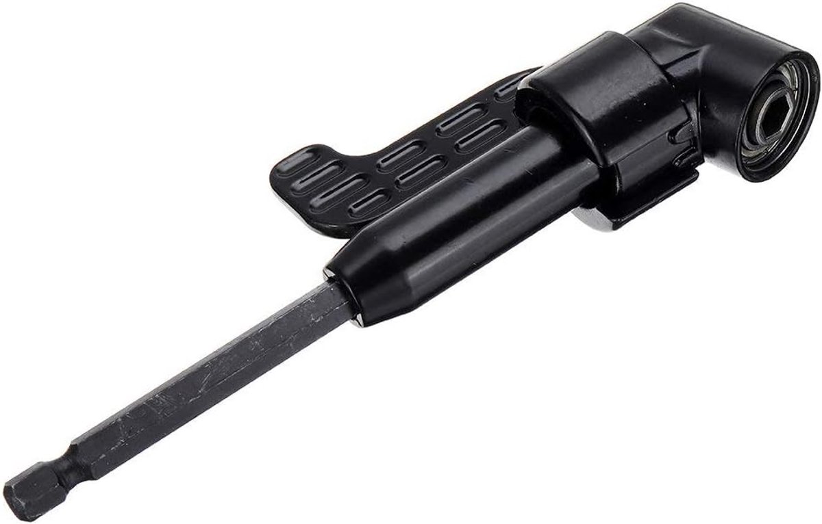 driver verlenging 105 graden rechte hoek driver verlenging schroevendraaier vermogen boor opname 1/4 inch zeskantige bit bus schroevendraaier adapter houder voor ruimte van