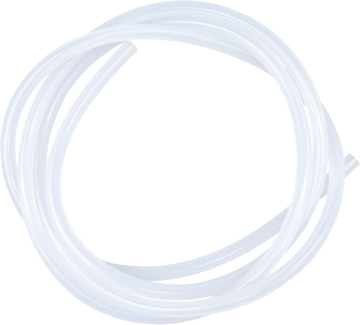 slang, 4 mm x 8 mm (binnendiameter x buitendiameter), 3 meter lang, geschikt voor contact met levensmiddelen, flexibel, transparant, water- en luchtslangen, voor pompoverdracht