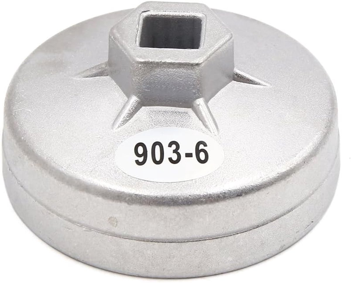 Map 12 champagneglazen 76 mm diameter binnen metalen sleutel filter olie gereedschap remover auto