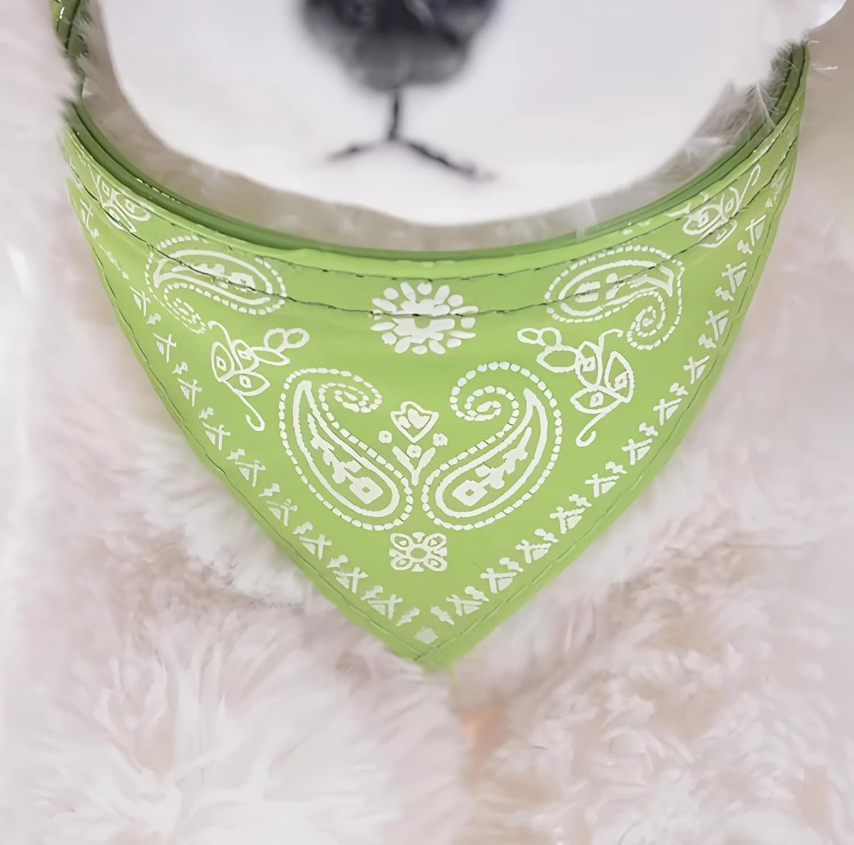 Katten- en hondenhalsband met Bandana - Verstelbare halsband 20-26cm halsomtrek