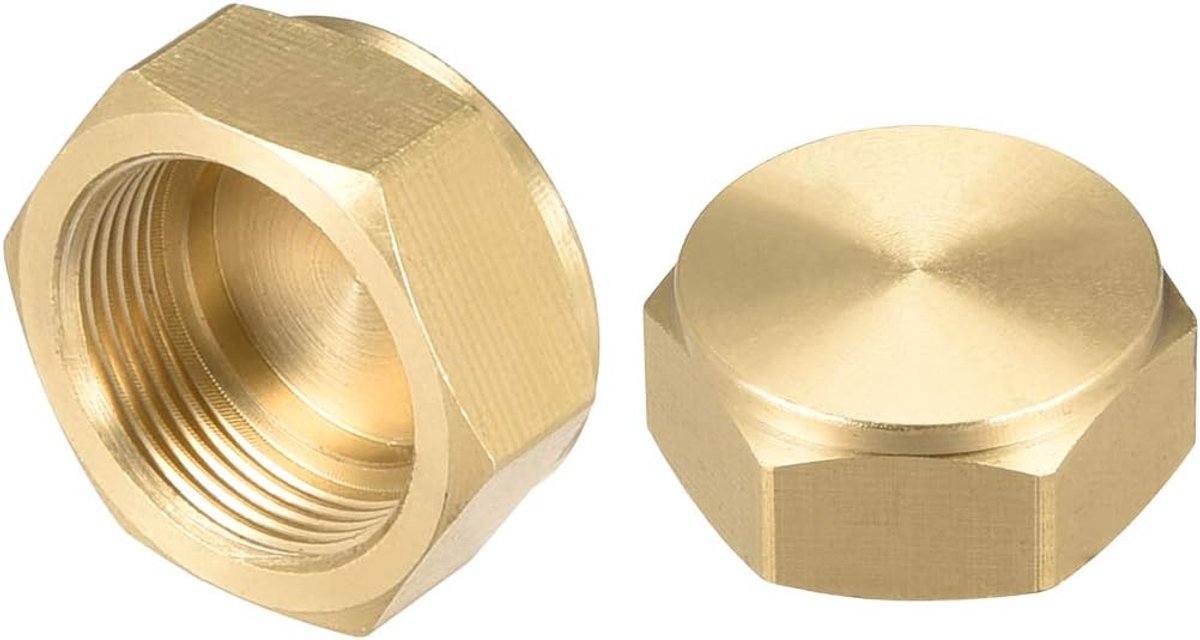 sourcing map M18x1,0 buisschroefdop, messing binnendraad slangconnector, voor tuin en buitenwaterleidingen, sproeikopverbindingen