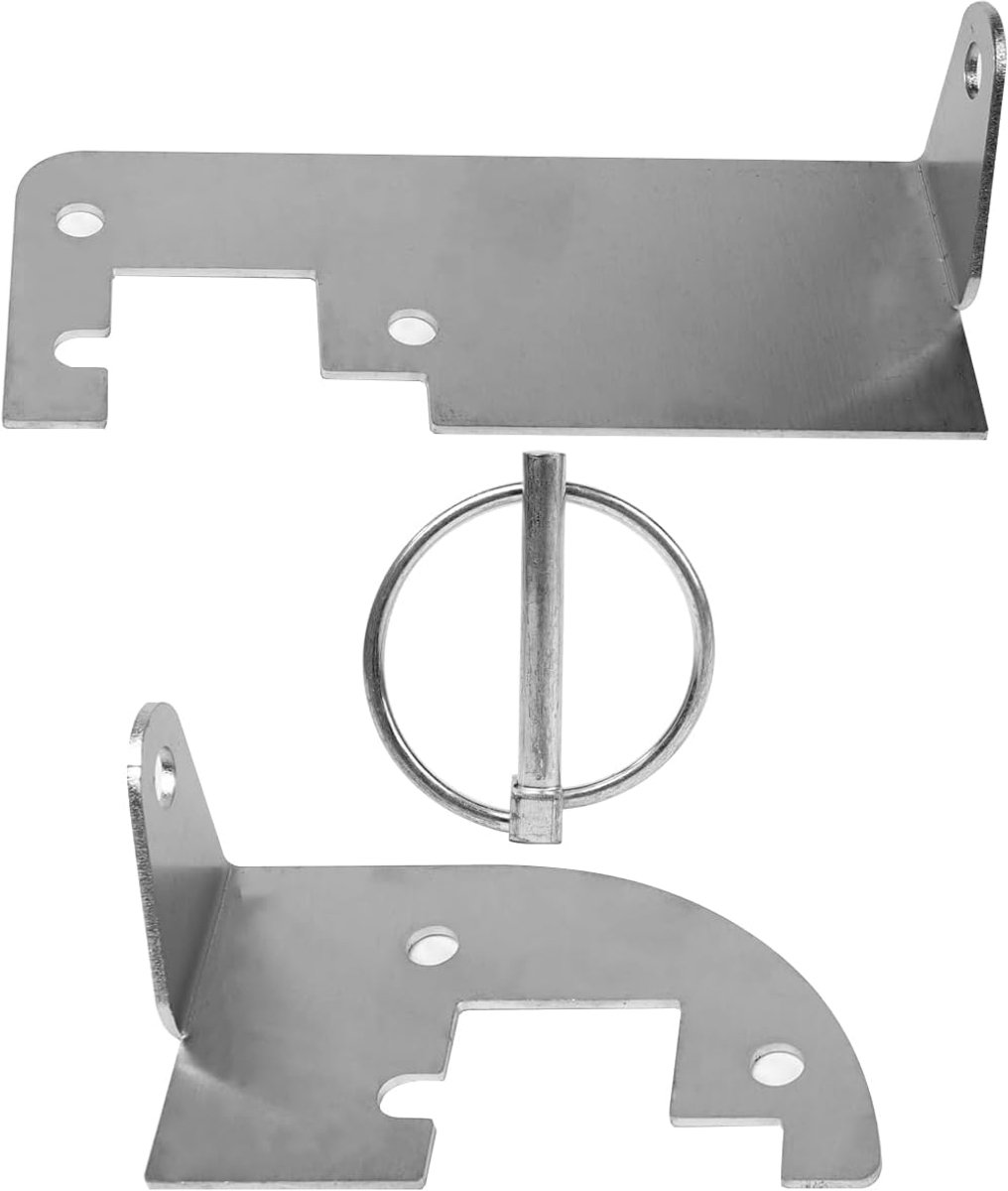 Achterdeurvergrendeling Inbraakbeveiliging voor Fiat Ducato/Jumper/Boxer X250 X290 - Zonder boren, Upgrade Vouwbare Splitpen, H1/H2 Dak, Camper Accessoires