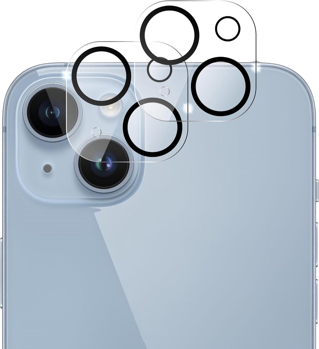 lens beschermer voor iPhone 14/14 Plus [2 stuks] gehard glas protector lensbeschermer beschermglas
