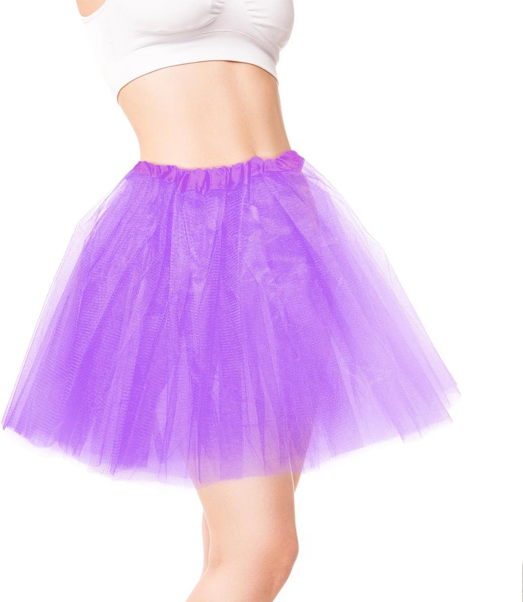 Rokken voor vrouwen, ballet-dansrokken Tutu-rok Mesh-rok voor meisjes Vrouwen Dans Verjaardag Prinses Verkleedfeest