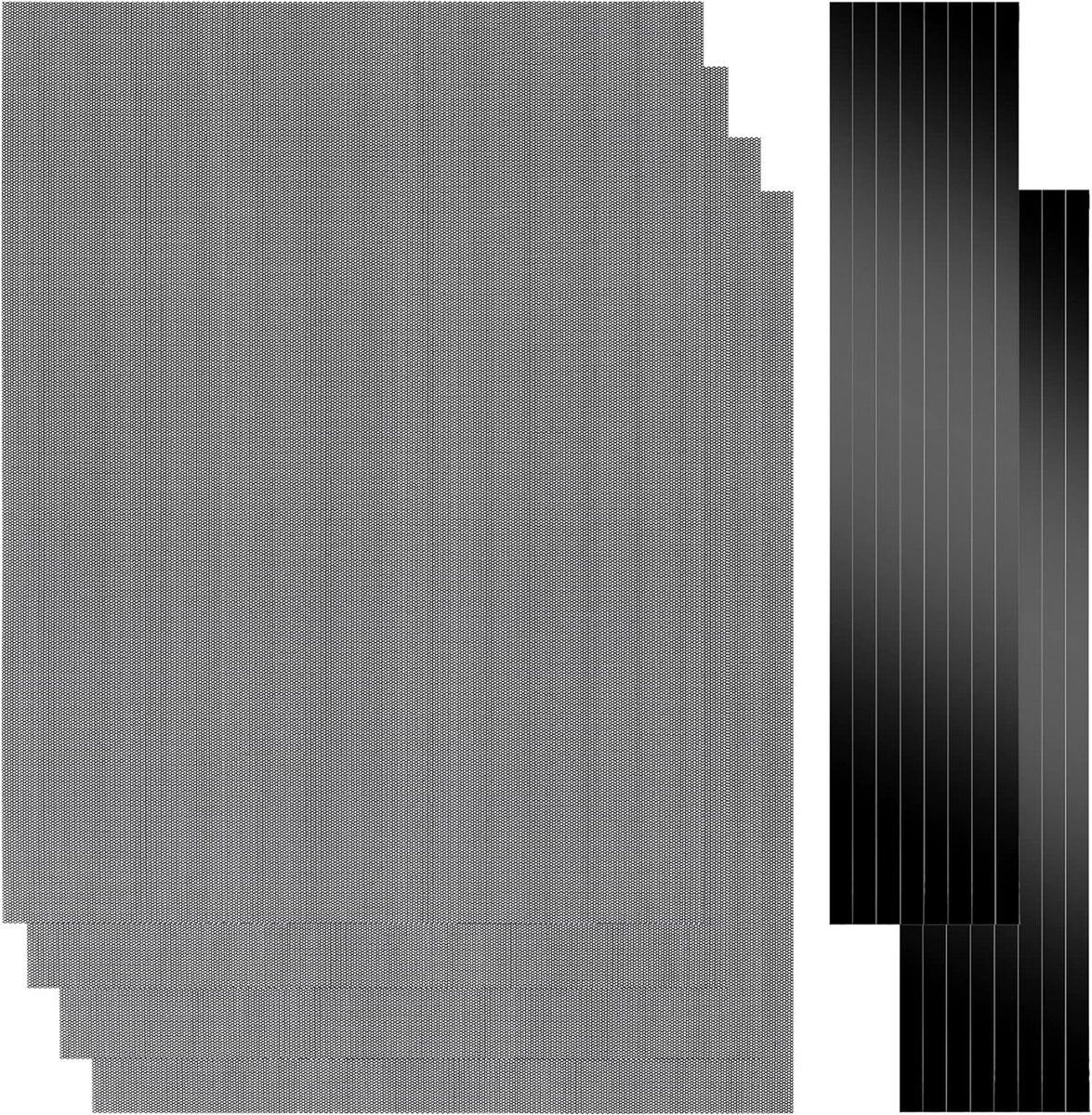 [4 stuks] 400x300mm DIY PC Case Stofgaas Filter, PVC Stofdicht Mesh Filter Cover met Magnetische Strip voor Computer PC Case