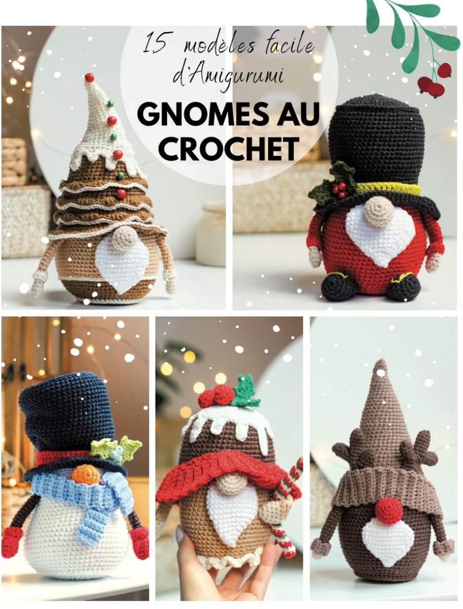 AU CROCHET: 15 modèles facile d'Amigurumi: Edition de Noël (édition française)