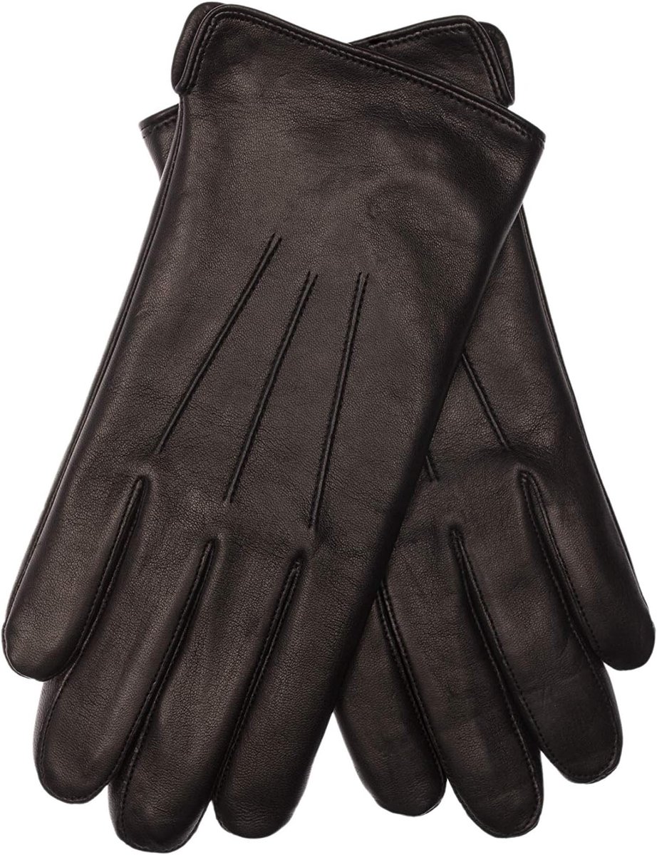 Handschoenen, zacht Italiaans leer, fleece voering, klassiek