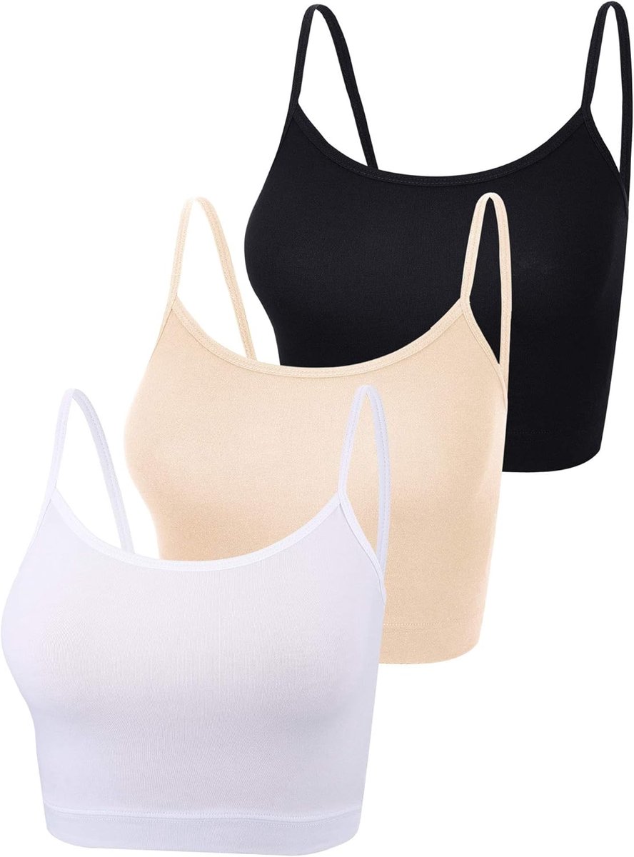 Camisole dames Gewatteerd